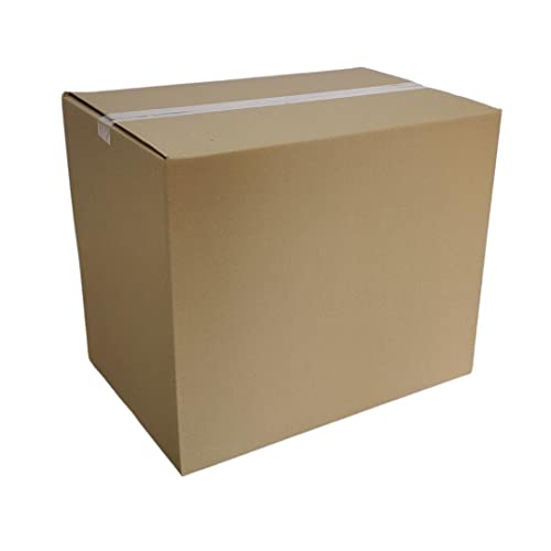Cajas de Cartón para Mudanzas Almacenaje Transporte con Asas Reforzado (60 x 40 x 50 cm, 10 Unidades)