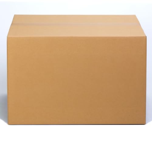TELECAJAS | 60x40x40 cm | Caja Robusta de Cartón para Mudanza o Envios con Asas - Ideal Ropa, Abrigos | Pack de 10 cajas