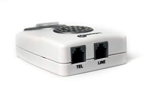 Geemarc CL11 - Amplificador de Timbre Telefónico con Luz de Advertencia para Teléfono Fijo - Posibilidad de Montaje en Pared - Ideal para Ambientes Ruidosos y Personas con Discapacidad Auditiva