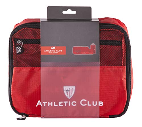 Athletic Club de Bilbao - Organizador de Equipaje con 5 Piezas Diferentes - No Añade Peso a tu Equipaje - Ideal para Organizar tu Ropa - Con Cierre de Cremallera - 23x10x38 cm - Producto Oficial