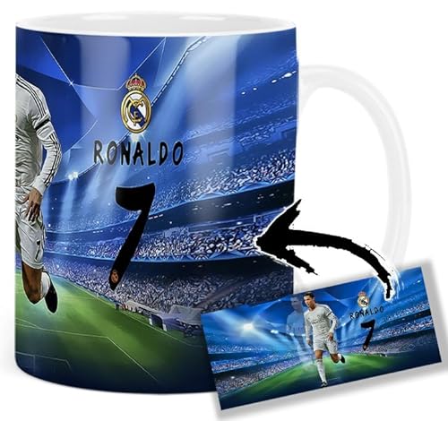 MasTazas Cristiano Ronaldo Cr7 B Taza Ceramica Mug